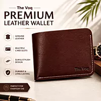 Premium Genuine Leather Slim Wallet for Men L-2