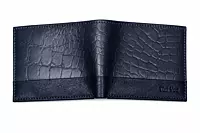 Premium Two-Tone Crocodile Print Genuine Leather Wallet for Men CL-1