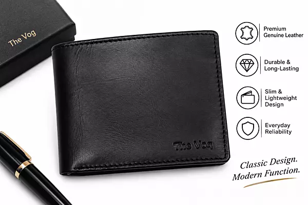 Premium Genuine Leather Men’s Wallet CL-2