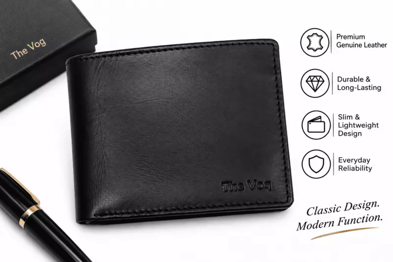 Premium Genuine Leather Men’s Wallet CL-2
